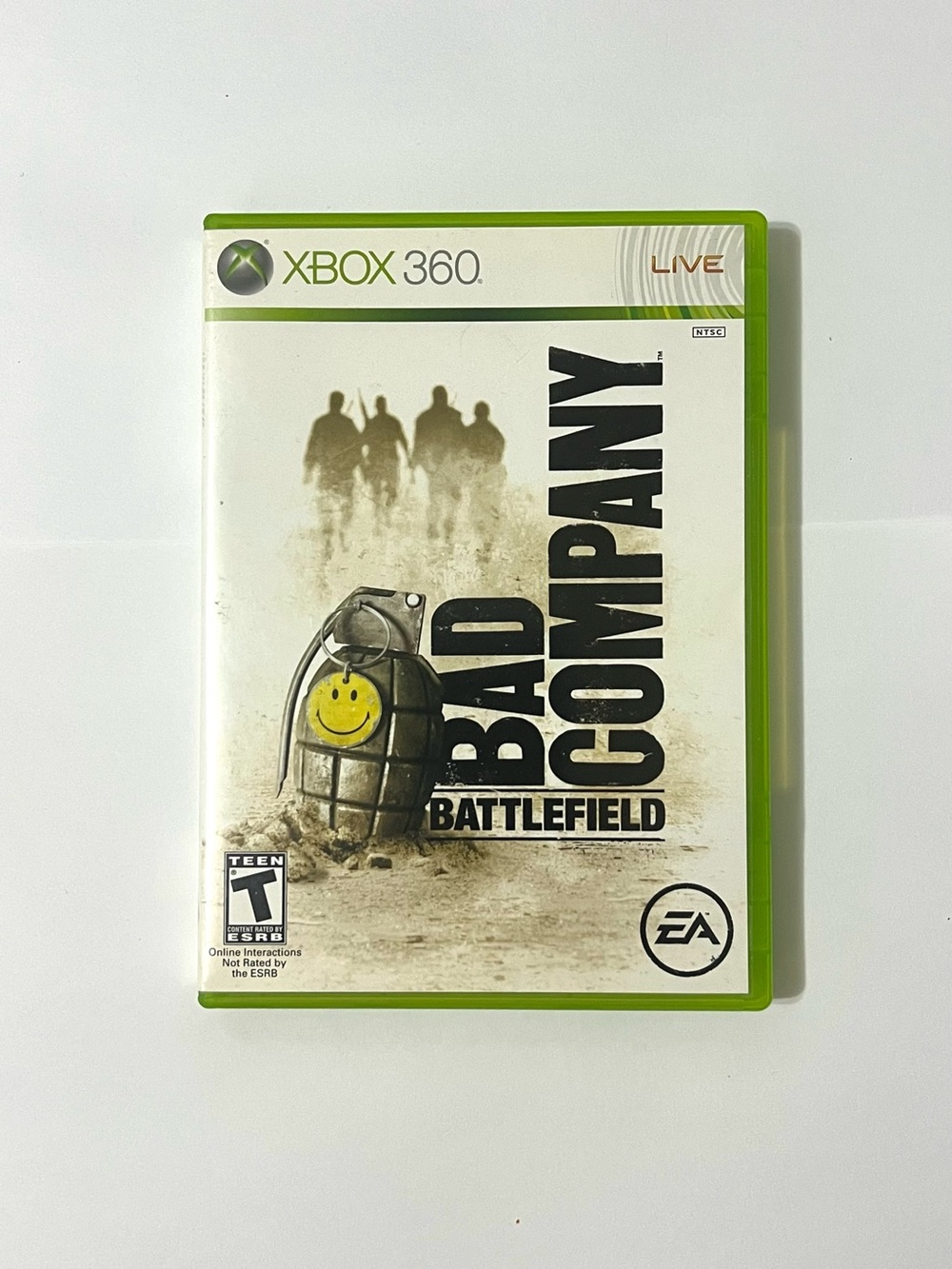 Battlefield: Bad Company (Microsoft Xbox 360, 2008) Complete & Tested CIB